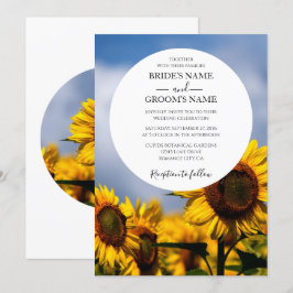 Convites para Casamento Russo do Céu Azul de Giras