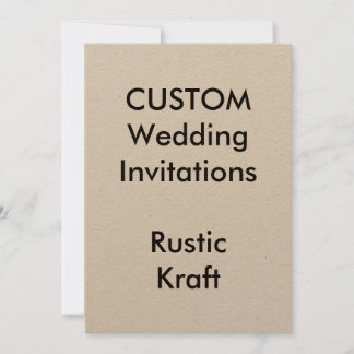 Convites para Casamento RUSTIC Personalizados do K