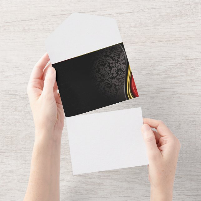 Convites para Casamentos e Papelaria (Aba destacável)