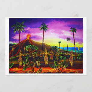 Convites para CBjork Lava Luau