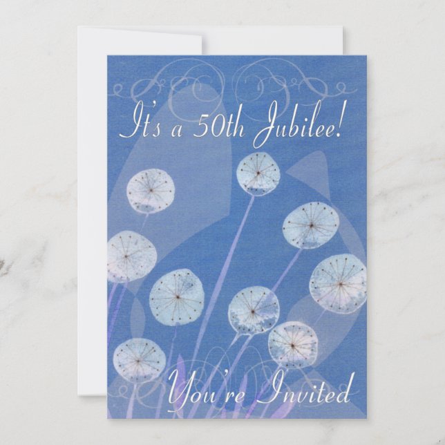 Convites para Celebração de Jubileu de 50 freiras (Frente)