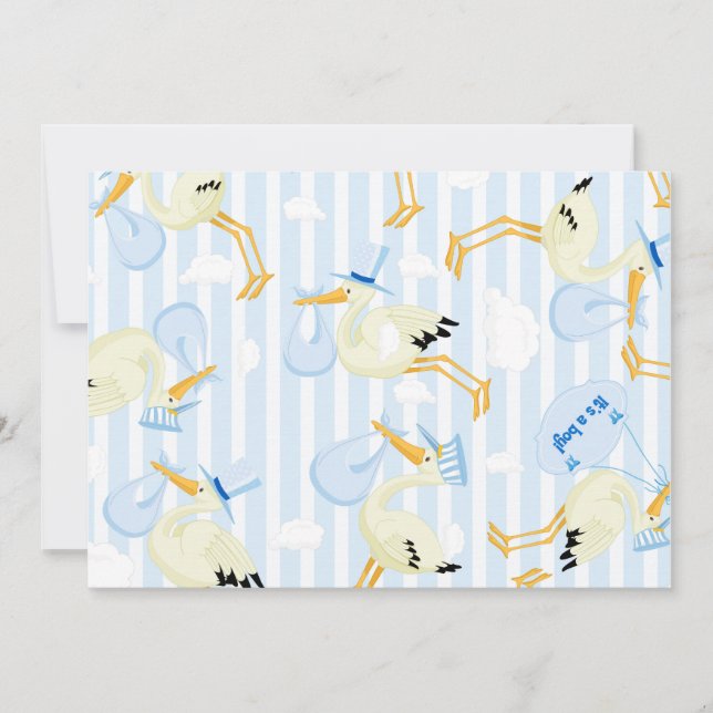 Convites para Chá de Bebê Storm (Frente)