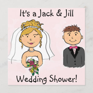 Convites para Chás de casamento do grupo Jack & J