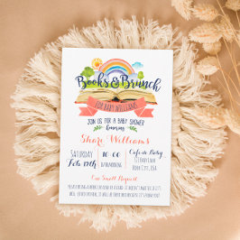 Convites para Chás de fraldas em Brunch