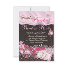 Convites para Chás de Lingerie
