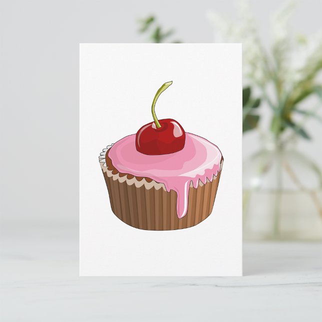 Convites para Cupcakes Cheios (Criador carregado)