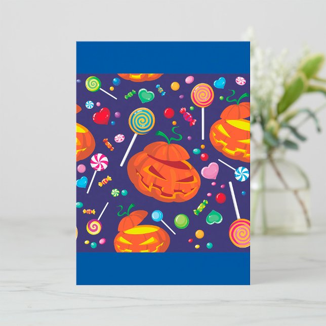 Convites para Doces Halloween (Criador carregado)