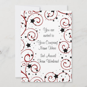 Convites para Eventos de Construção de Equipe Co