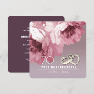 Convites para Festa de Aniversário de Casamento de