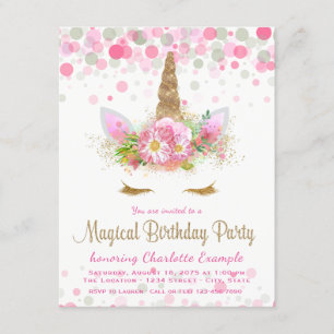 Convites para Festa de aniversario de meninas de r