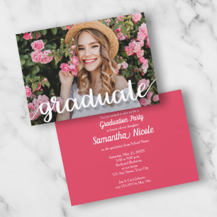 Convites para Festa de formatura de Fotografias de