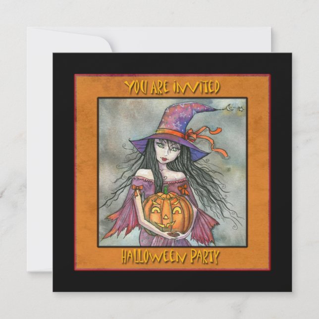 Convites para Festa de Halloween (Frente)
