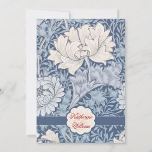 convites para festa de noivado de flores antigas