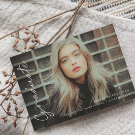 Convites para Graduação de Fotografias de Script S