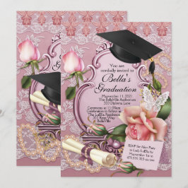 Convites para Graduação de Meninas