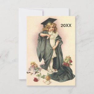 Convites para Graduação do Estilo Vintage Popula