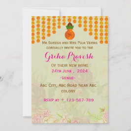 Convites para Grihapravesh