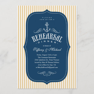 Convites para Janto de ensaio náutico