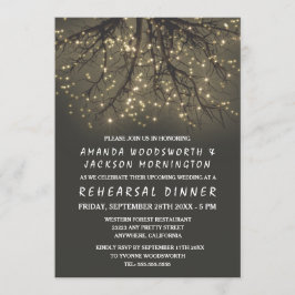 Convites para Janto de Ensaios em Árvore Luz da Rú