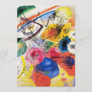 Convites para Linhas Pretas do Kandinsky