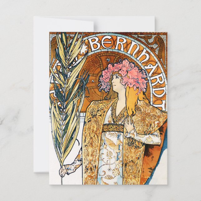 Convites para Mucha Gismonda (Frente)