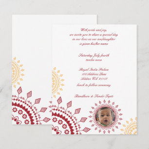 Convites para Nomeação de Bebês para Namkaran V