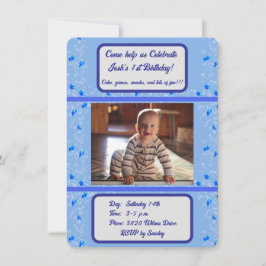 Convites para o Aniversário do Bebê