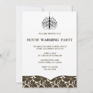 Convites para o aquecimento de casas