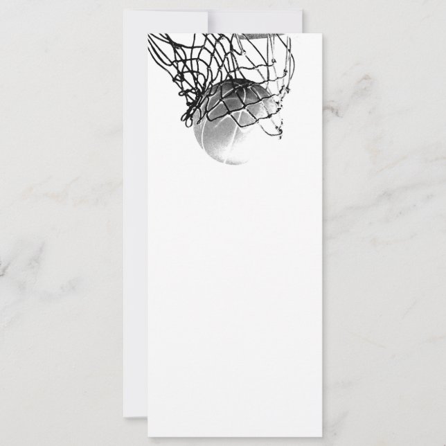 Convites para o basquete - Basquete/Convite para o (Frente)