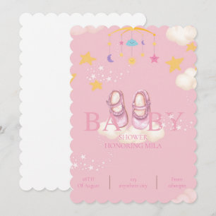 convites para o chá de bebê de bebê, download digi