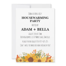 convites para o lar no outono