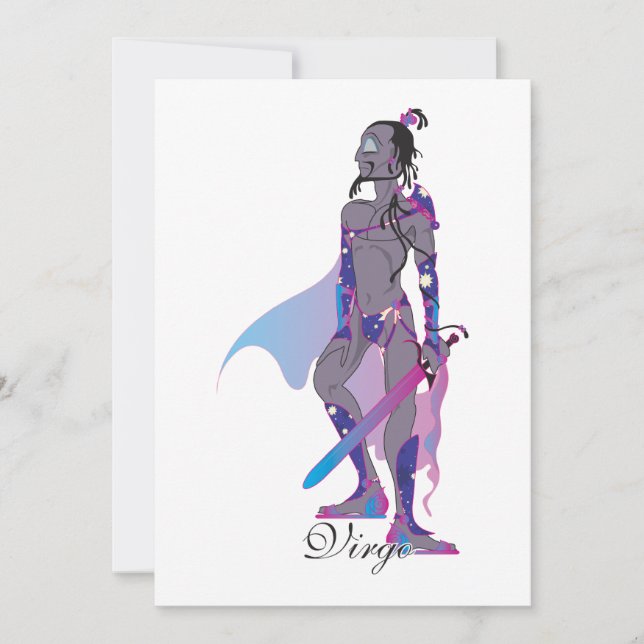 Convites para o uso de Starlight Virgo (Homem) (Frente)