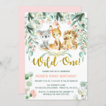 Convites para primeiros aniversarios | Bebês-Selva