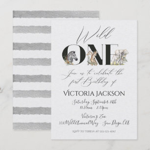 Convites para primeiros aniversarios de Animais Se