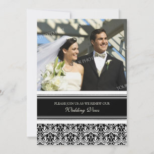 Convites para renovação de voto de casamento de 