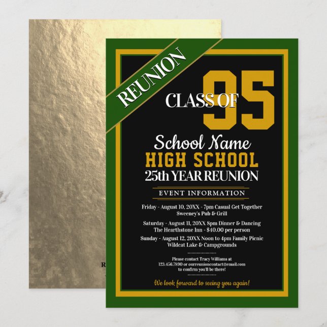 Convites para Reunião de Segundos graus Formais El (Frente/Verso)