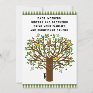 Convites para Reunião de Verão da Família