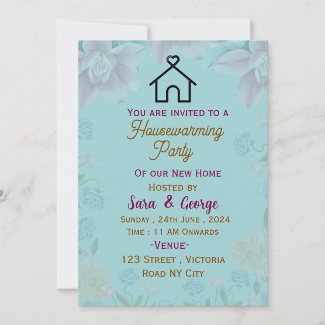 Convites para Uso Doméstico (Frente)