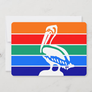 Convites patrióticos com bandeira de Rua. Petersbu