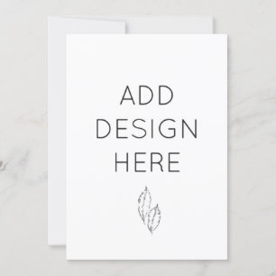 Convites Personalizados 5x7" Impressão