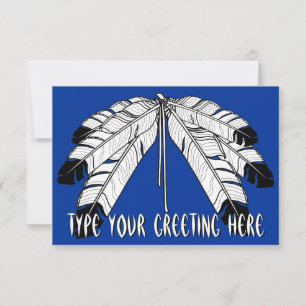 Convites Personalizados Cartões de Arte Nativa