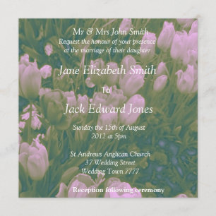 Convites Personalizados Casamento Tulipa Estilo Vi