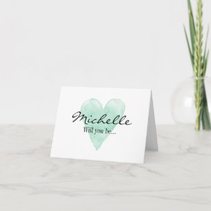 Convites personalizados de aquarela para damas de