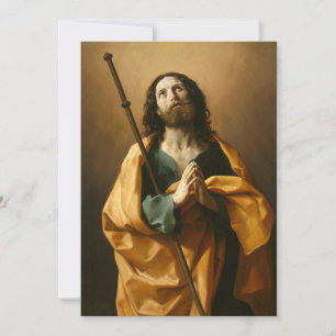 Convites personalizados de arte religiosa do "Sant
