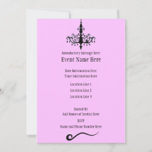 Convites Personalizados de Candelier