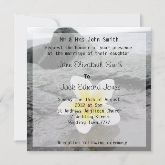 Convites Personalizados de Casamento em Praia de F