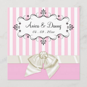 Convites personalizados de casamento - para Anica 