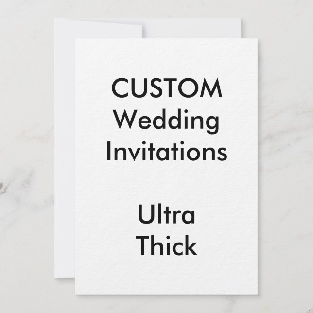 Convites personalizados de casamento ULTRA ESPESTO (Frente)