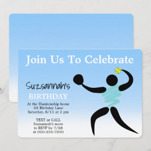 Convites personalizados de Festa de aniversário d