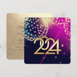 Convites personalizados de festas de véspera de 20